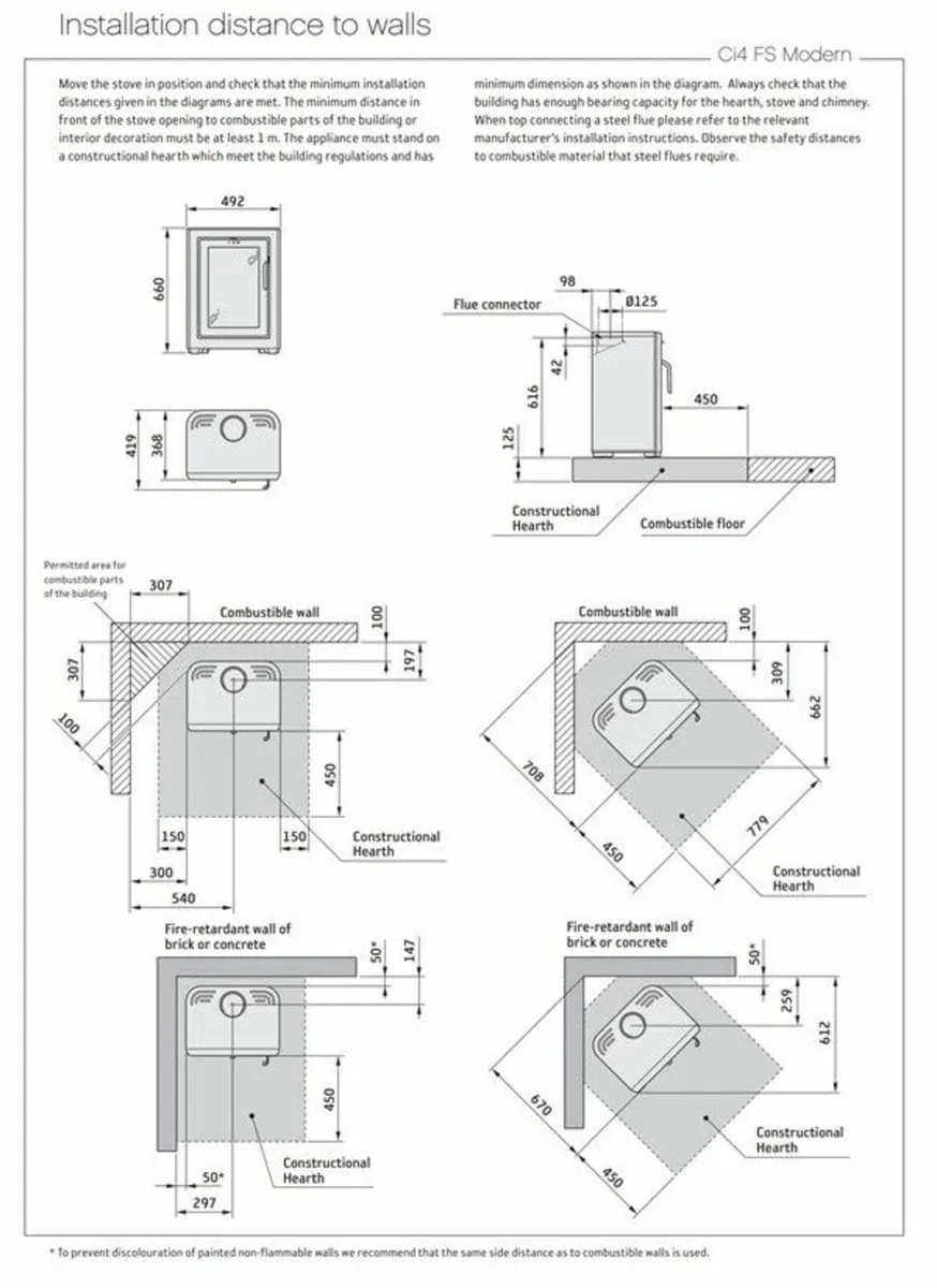 Stove - Contura i4 FS Modern - Image 3