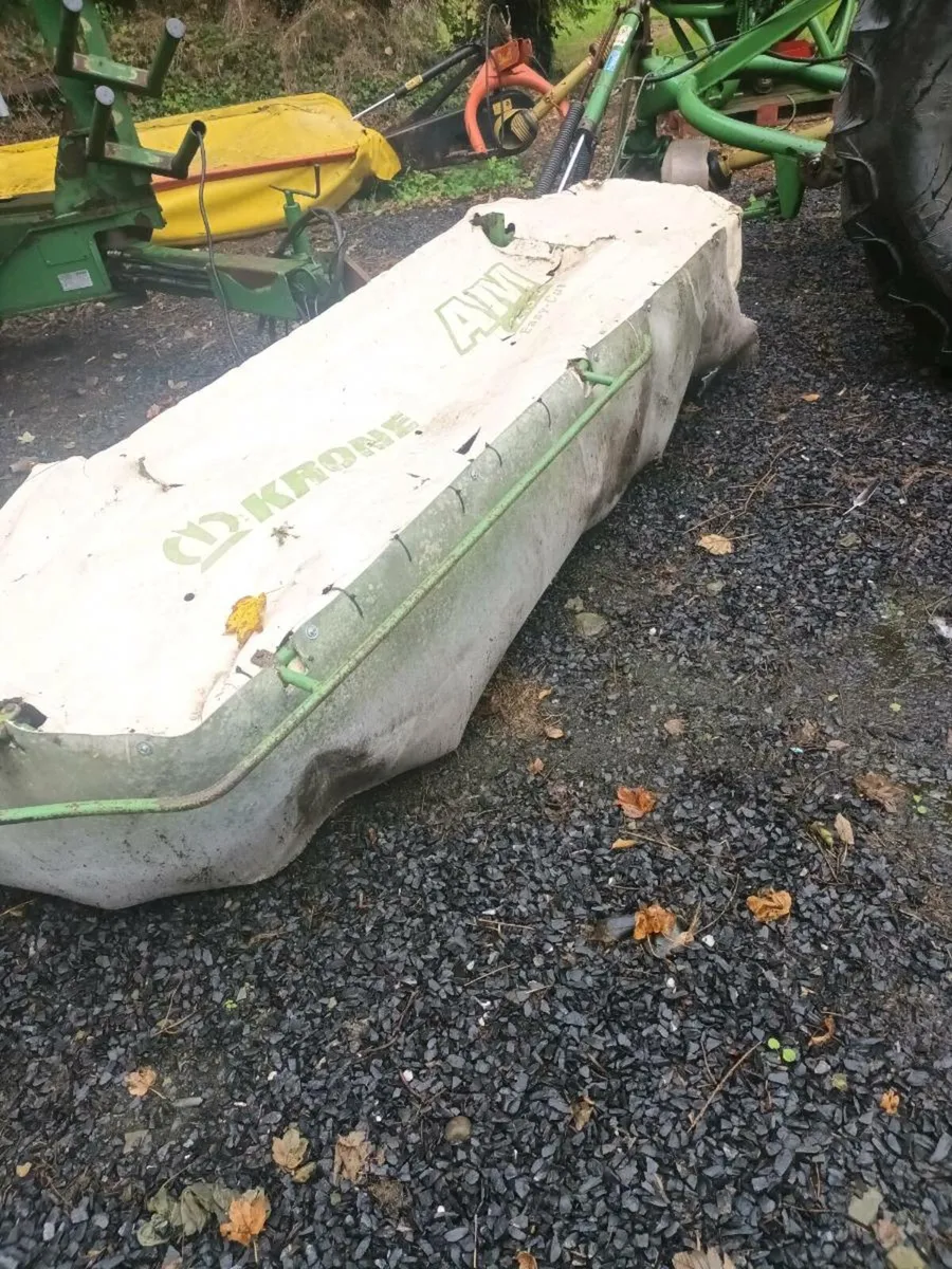 Krone 8ft and fella 8ft mowers - Image 1
