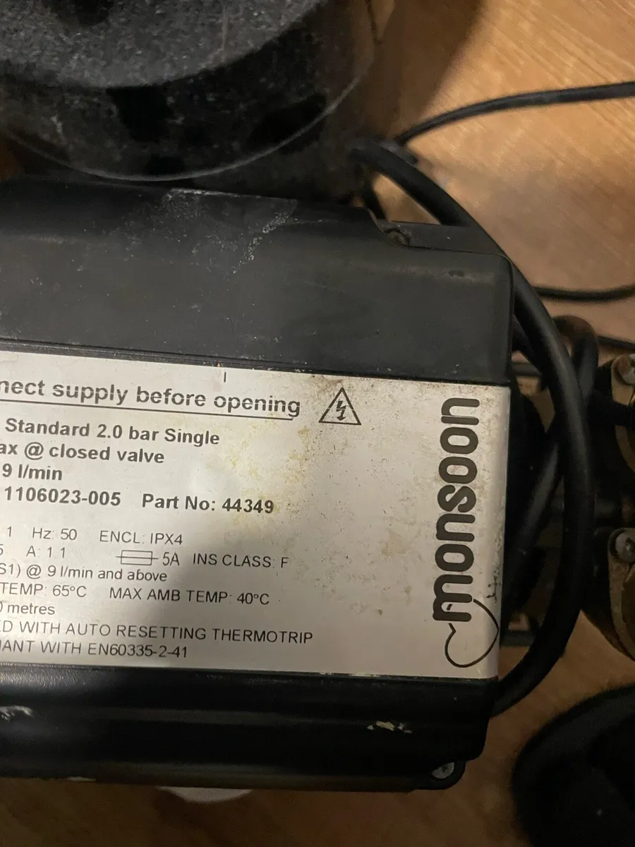 2 bar pressure pump  single - Image 3