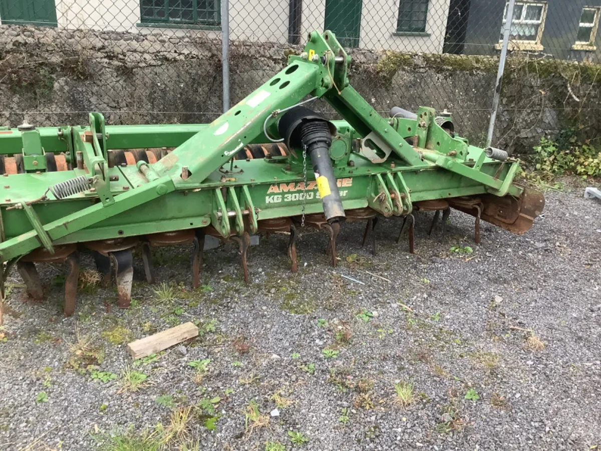 2018 Amazone KG 3000 Super power Harrow. - Image 1