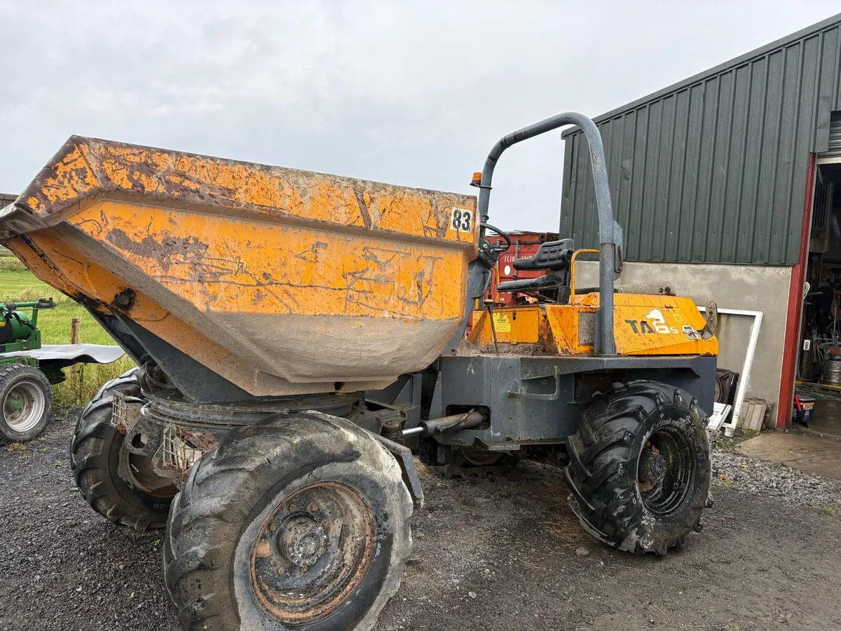 Terex 6ton swivel dumper - Image 4