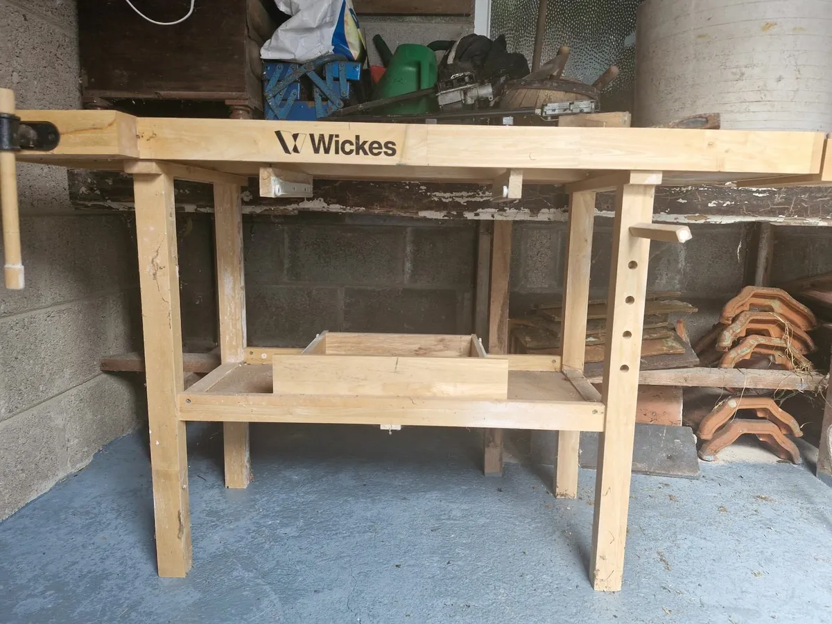 Wickes wooden workbench - Image 2