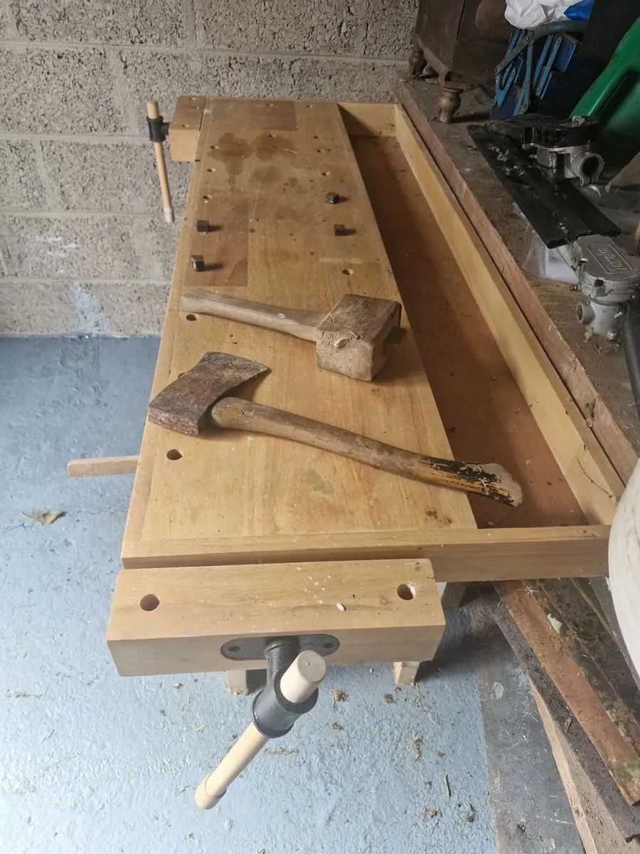 Wickes wooden workbench - Image 4