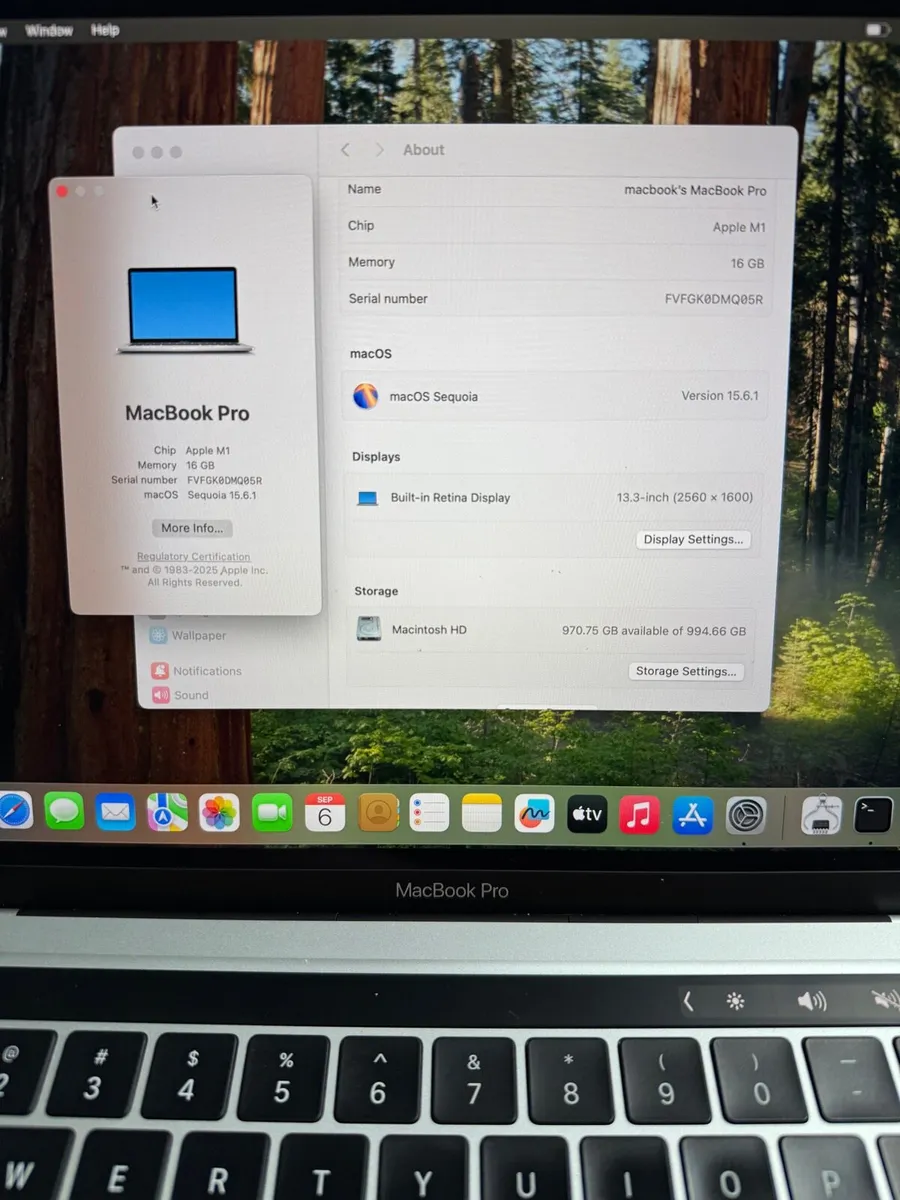 MacBook Pro M1 13” 16GB 1TB | 91% Battery - Image 4