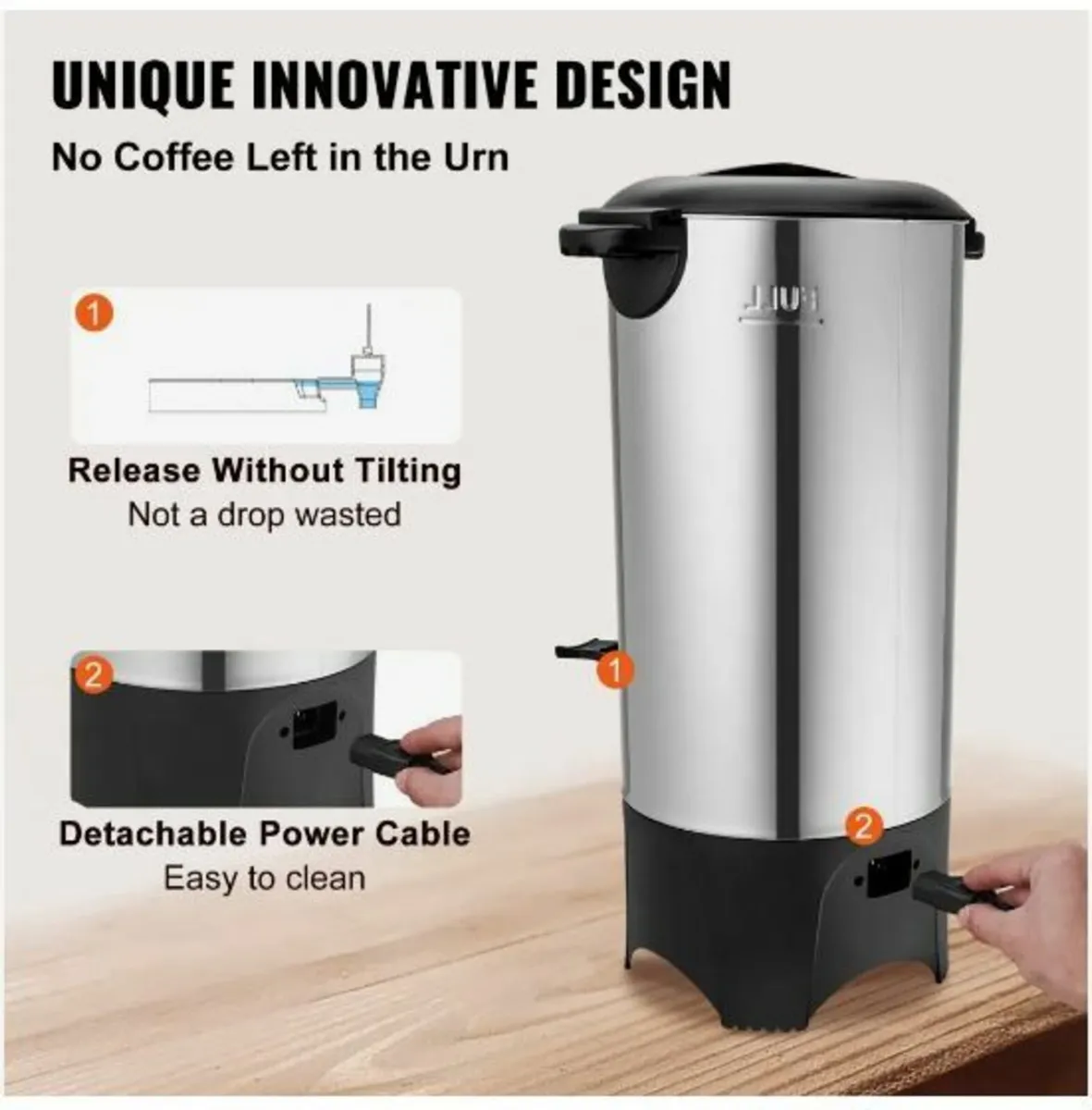 Commercial Coffee Urn 50 Cup - Image 2