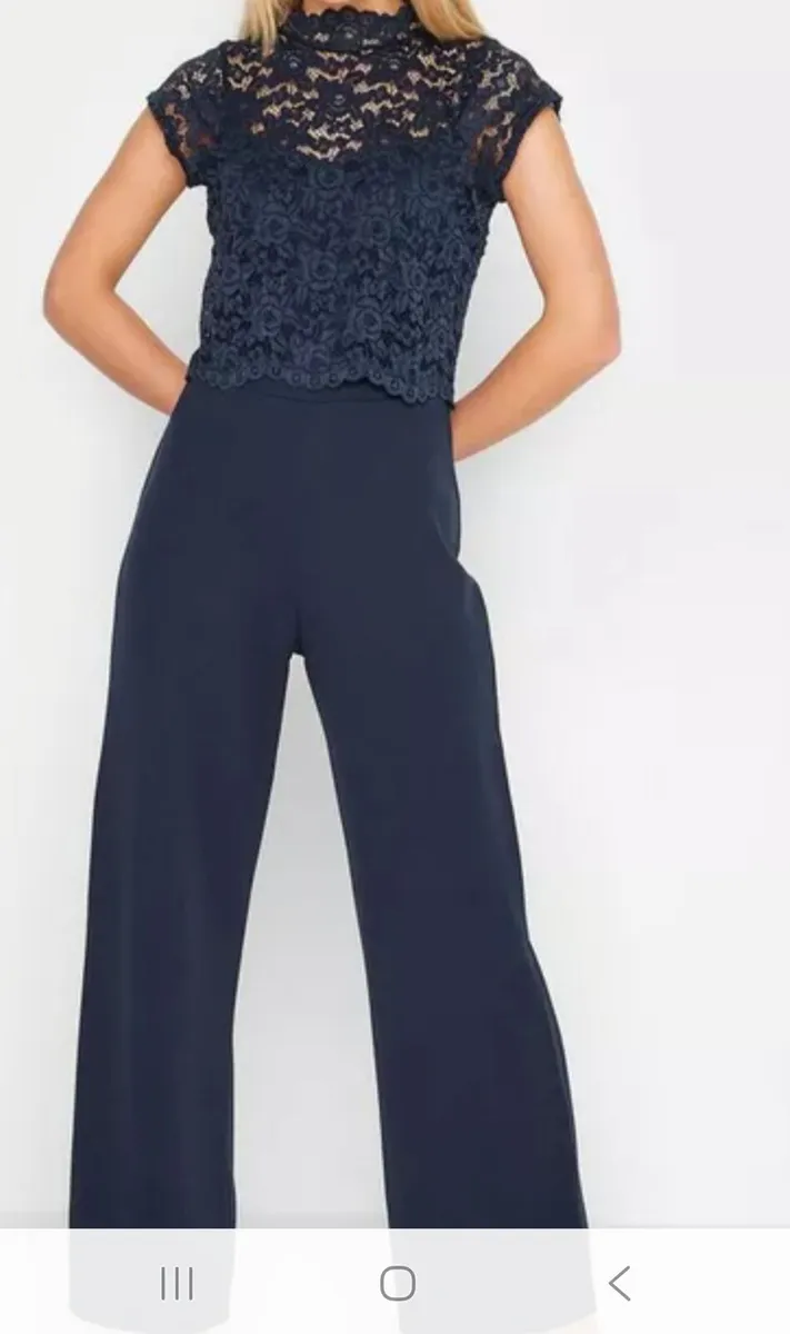 Navy jumpsuit size 12 - Image 3