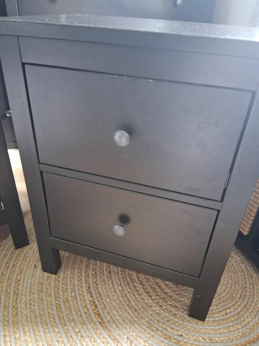 Bedside Lockers Hemnes - Image 2