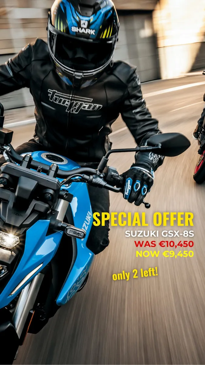 New Suzuki GSX-8S Special Offer save €1000 - Image 2