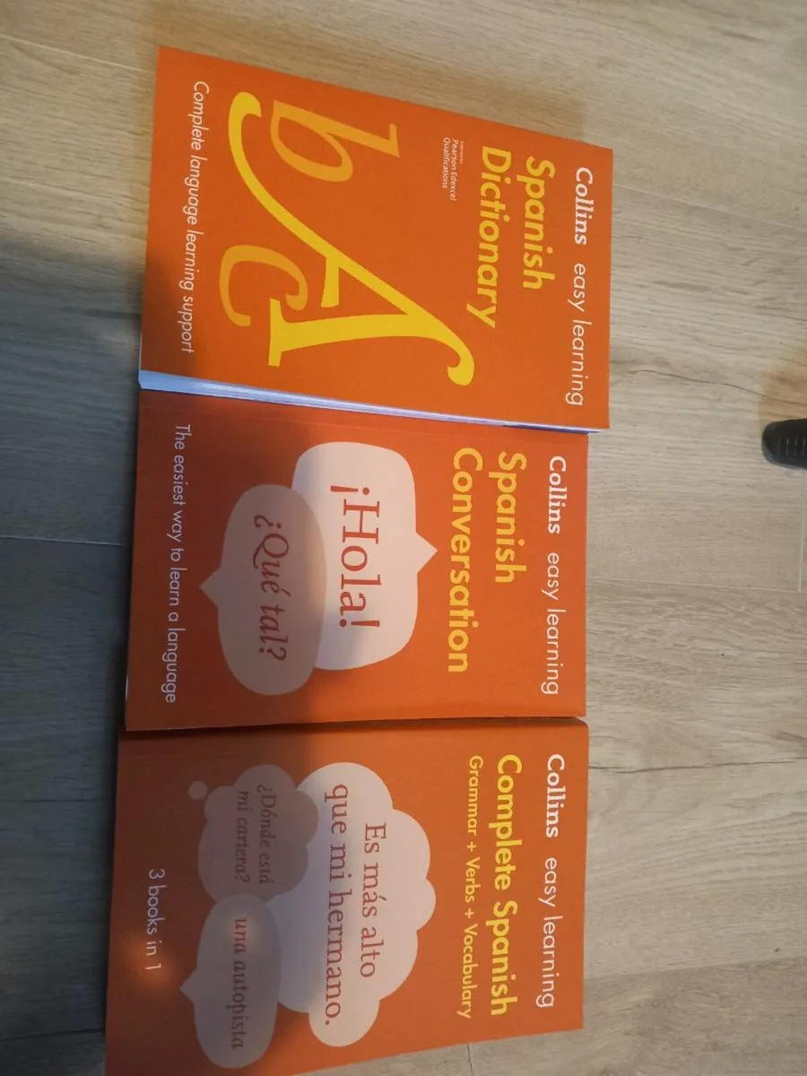 Collins language books - Image 1