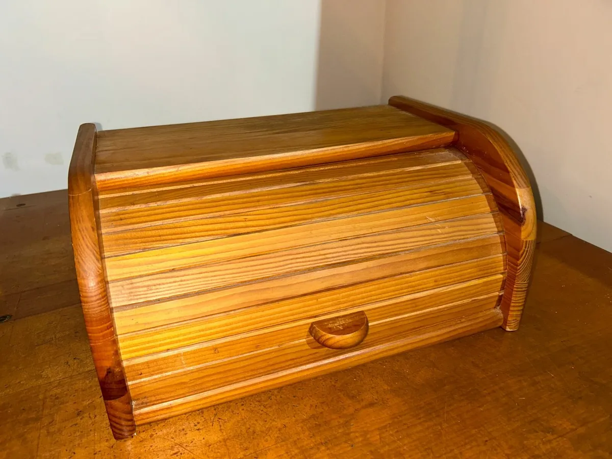 All wooden breadbin - Image 1