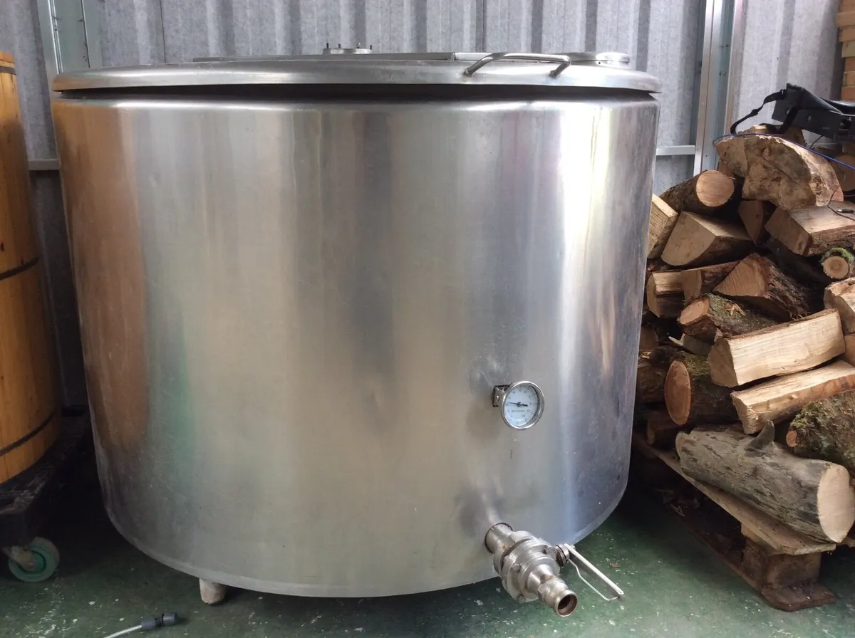 Milk tank.