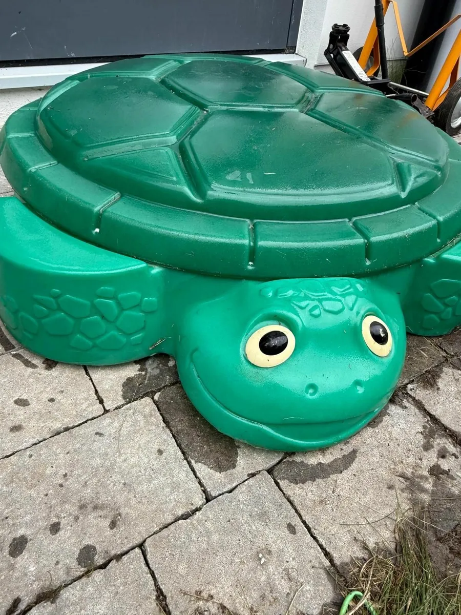 Little Tikes Turtle Sandbox - Image 1