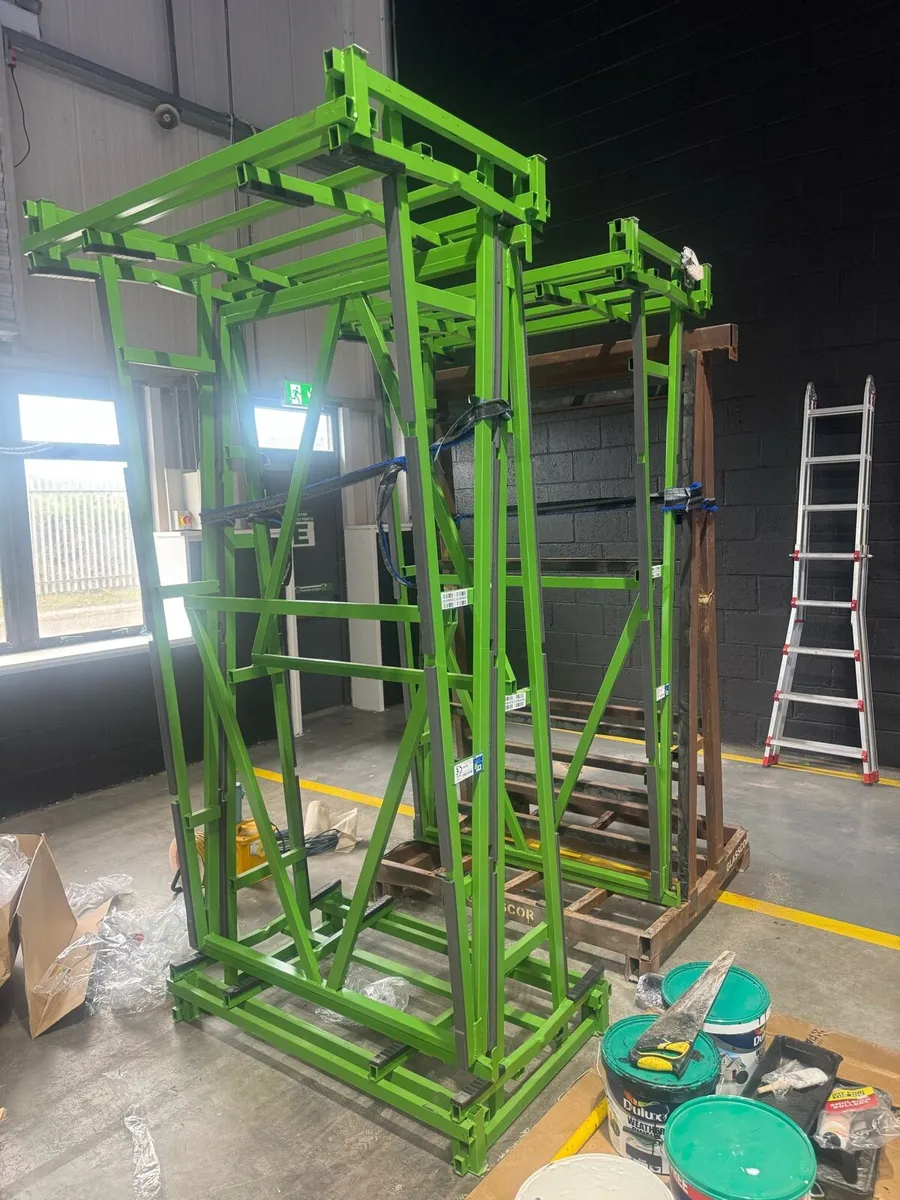 Material rack with rubber - Image 2