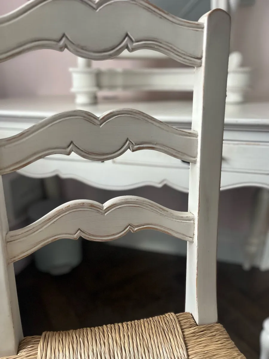 Desk & chair, makeup table & office organiser top. - Image 4
