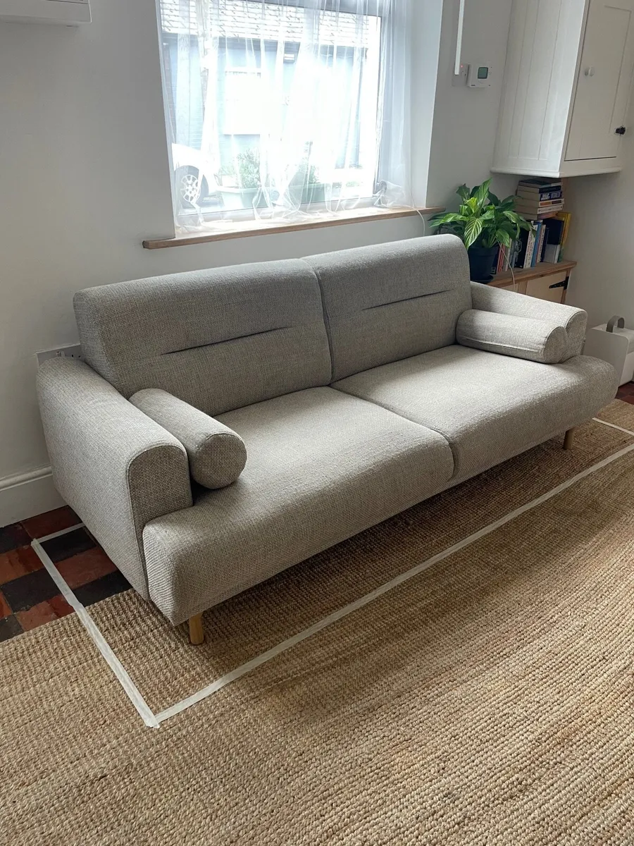 IKEA Langaryd Grey 2-Seater Sofa / Couch - Image 1
