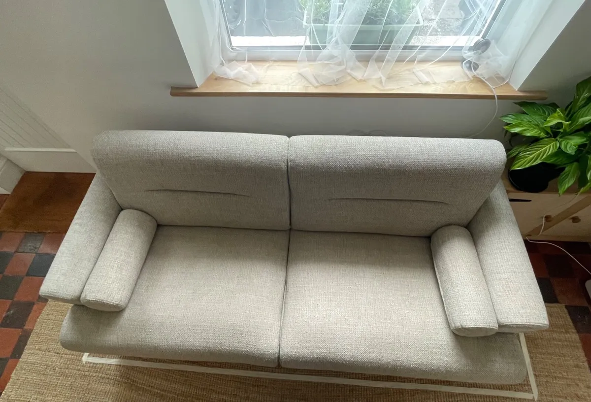 IKEA Langaryd Grey 2-Seater Sofa / Couch - Image 4