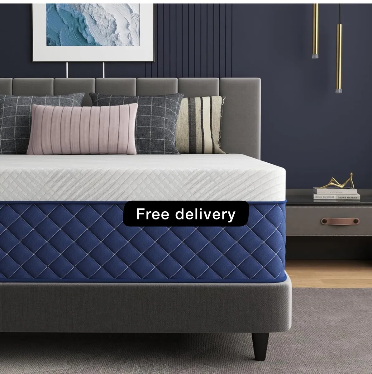 Single Mattresses 27cm, 10.6 Inch Innerspring Hybr - Image 1