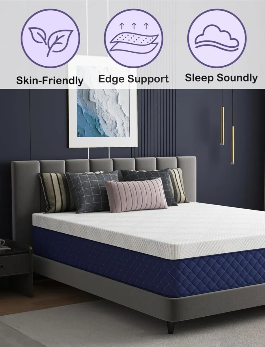 Single Mattresses 27cm, 10.6 Inch Innerspring Hybr - Image 4