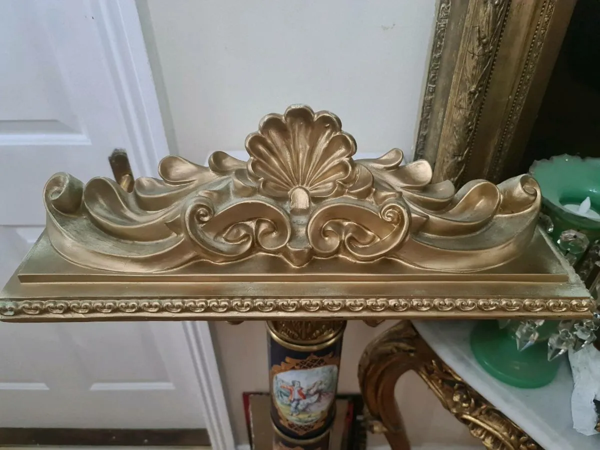 Rococco shelf or over mirror or painting POSTAGE - Image 2