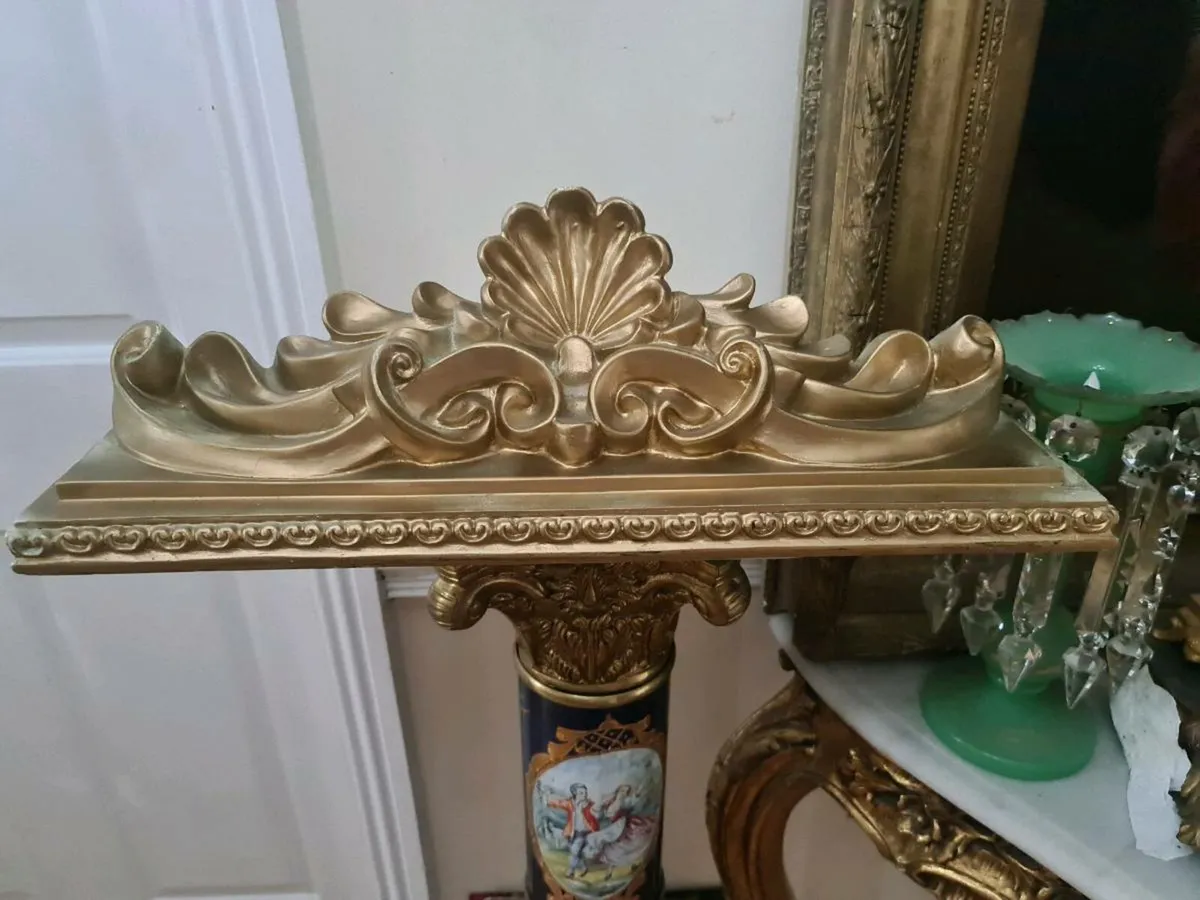 Rococco shelf or over mirror or painting POSTAGE - Image 3