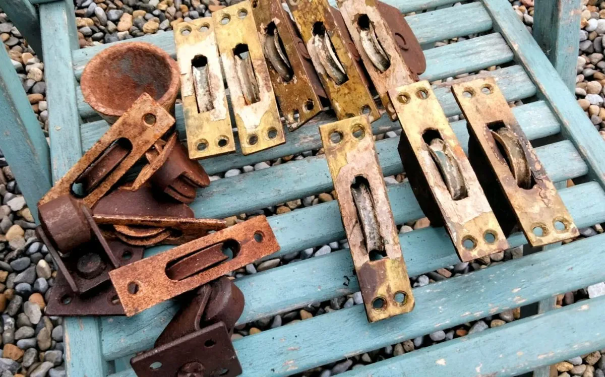 Authentic Victorian Sash Window Pulleys - Image 1