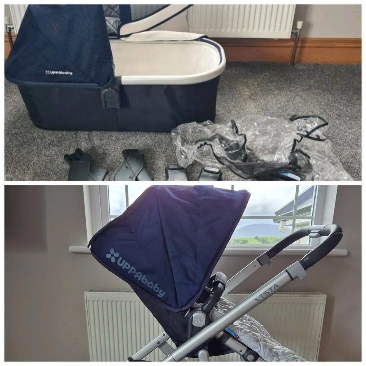 Uppababy Vista Buggy & Carry Cot - Image 1