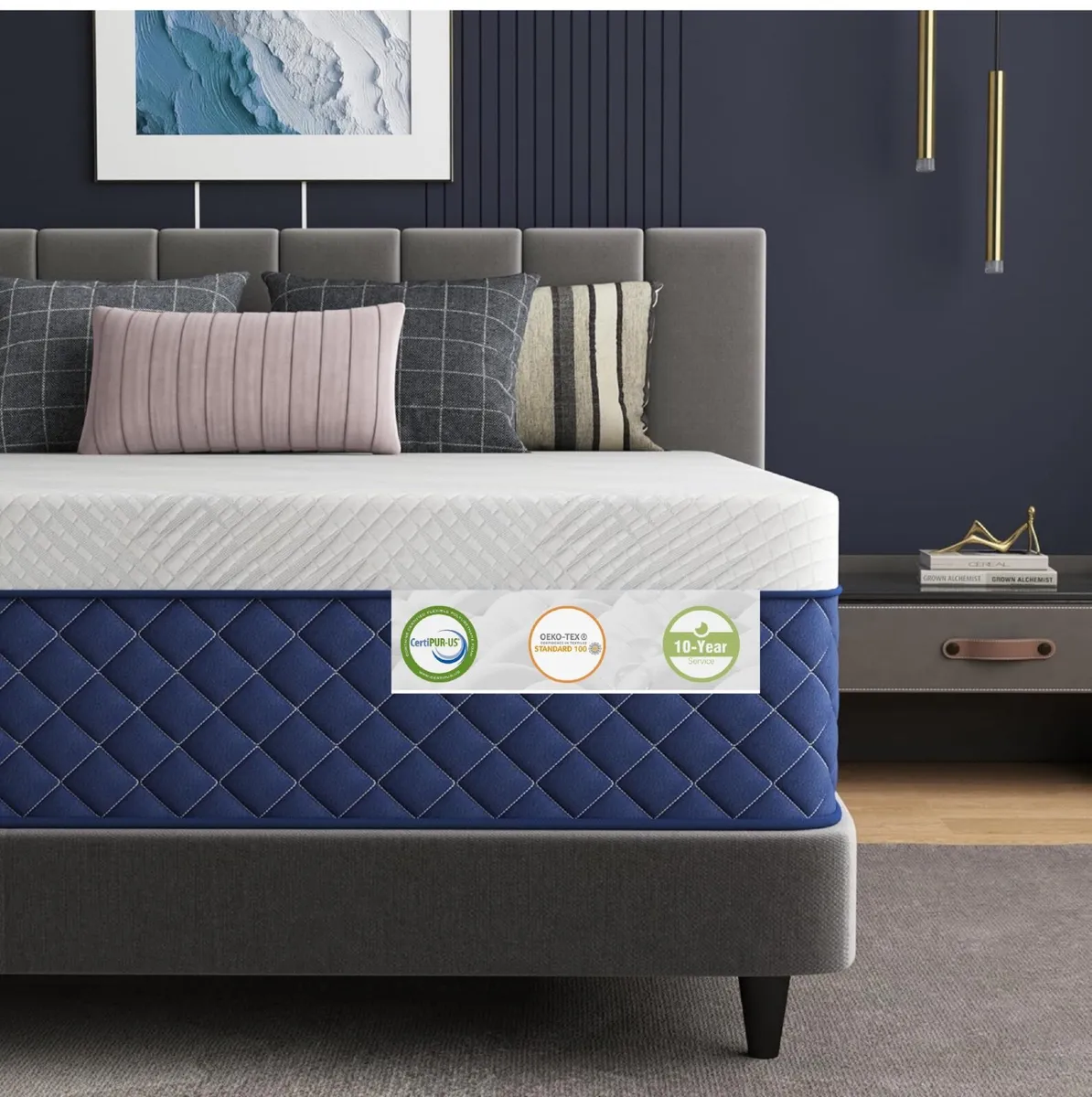 Single Mattresses 27cm, 10.6 Inch Innerspring Hybr - Image 1