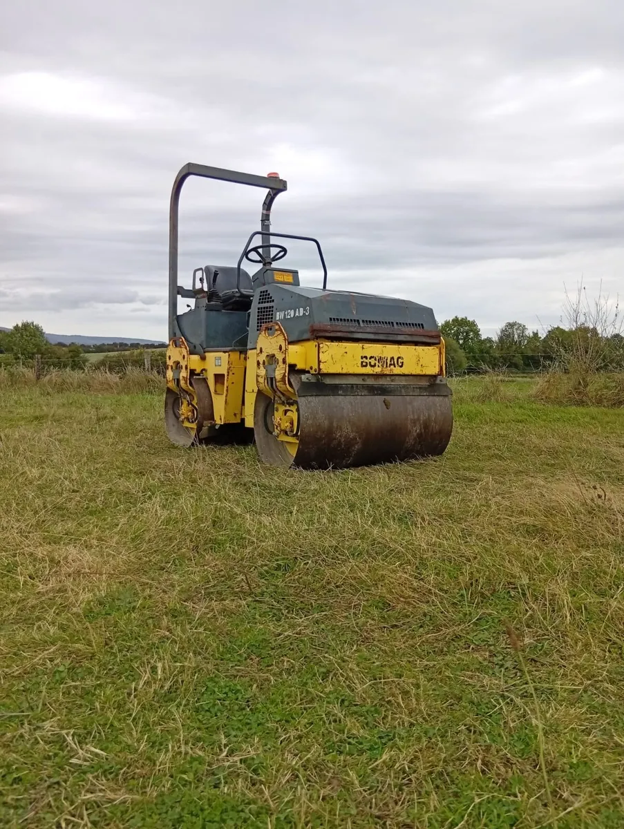 Terex dumper  bomag120 roller - Image 4