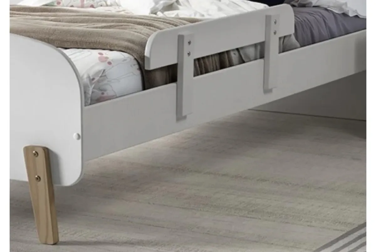 Children’s single bed frame grey - Image 3