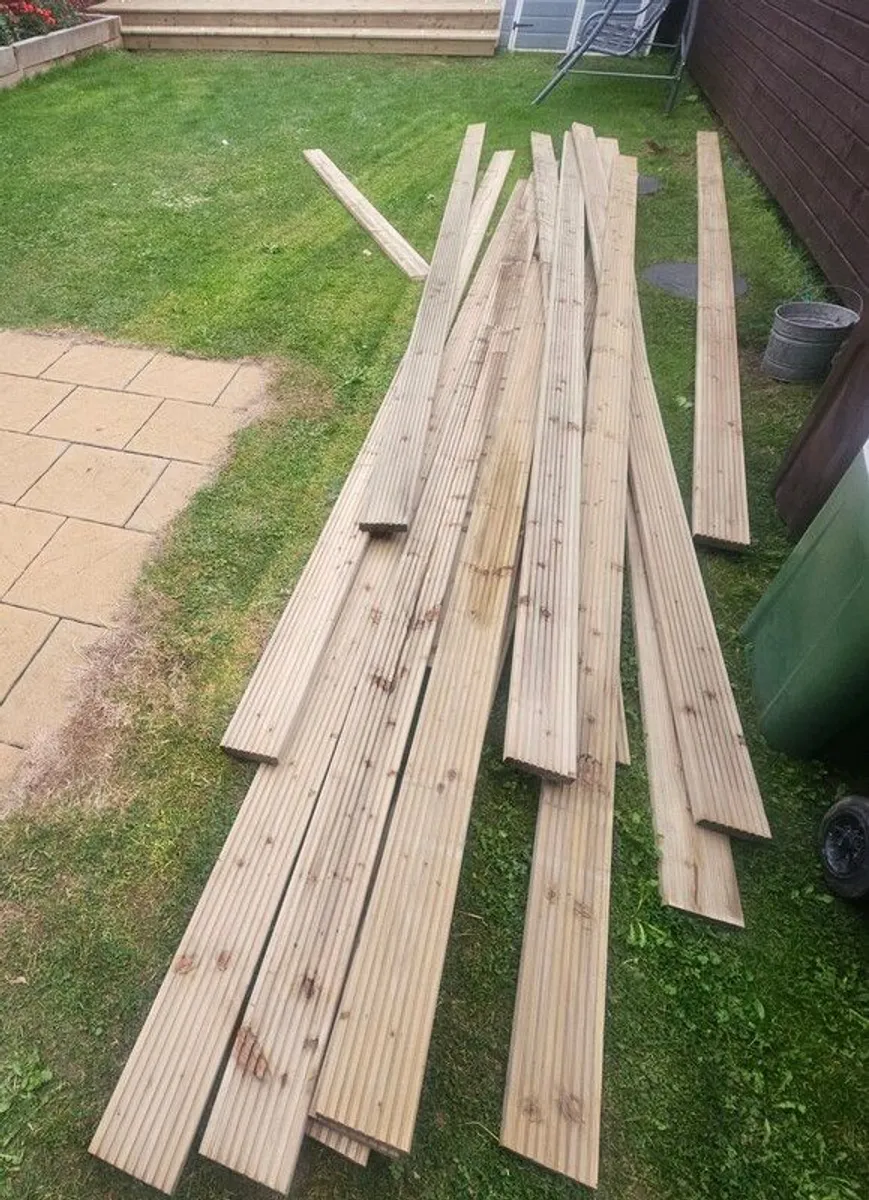 Decking walkboard tanalised x 12 - Image 1