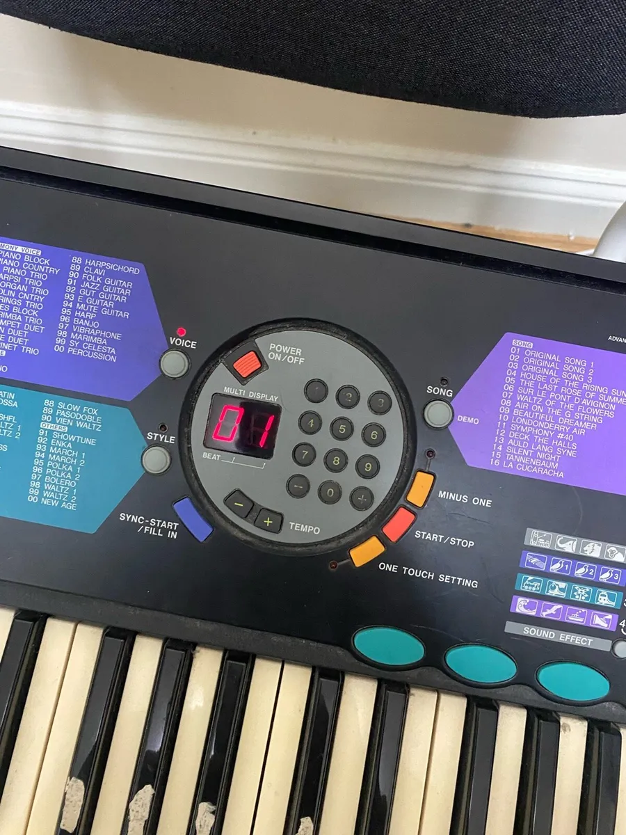 Yamaha PSR-185 piano keyboard - Image 3