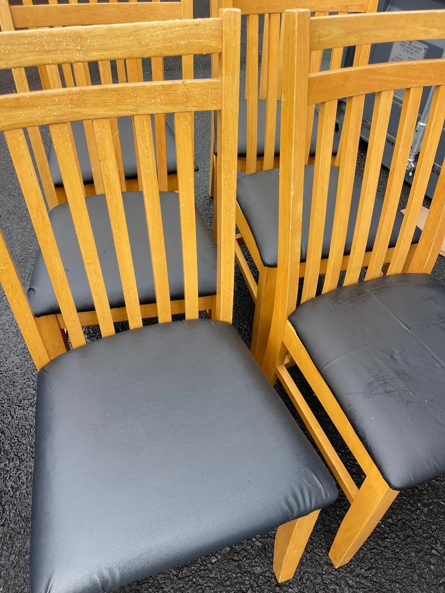 6 dining chairs - Image 4