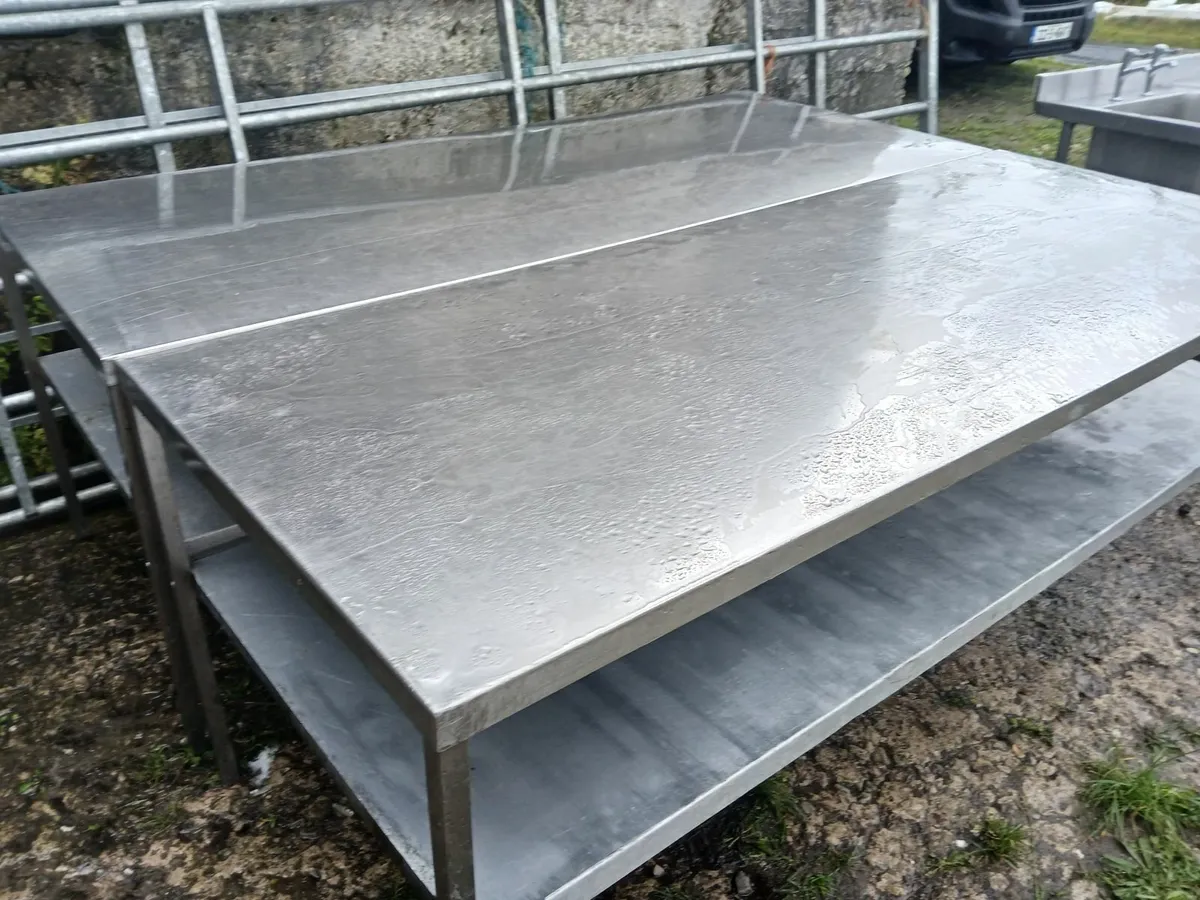 Staneless steel cabbinet  bench  delivered - Image 1
