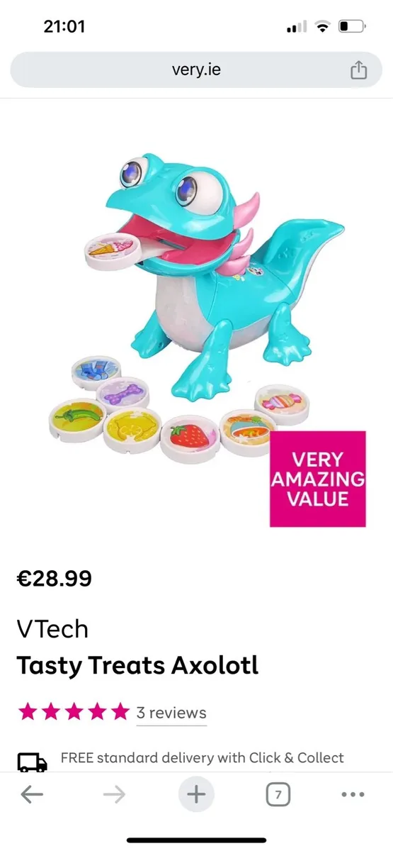 VTech Tasty Treats Axolotl - Image 2