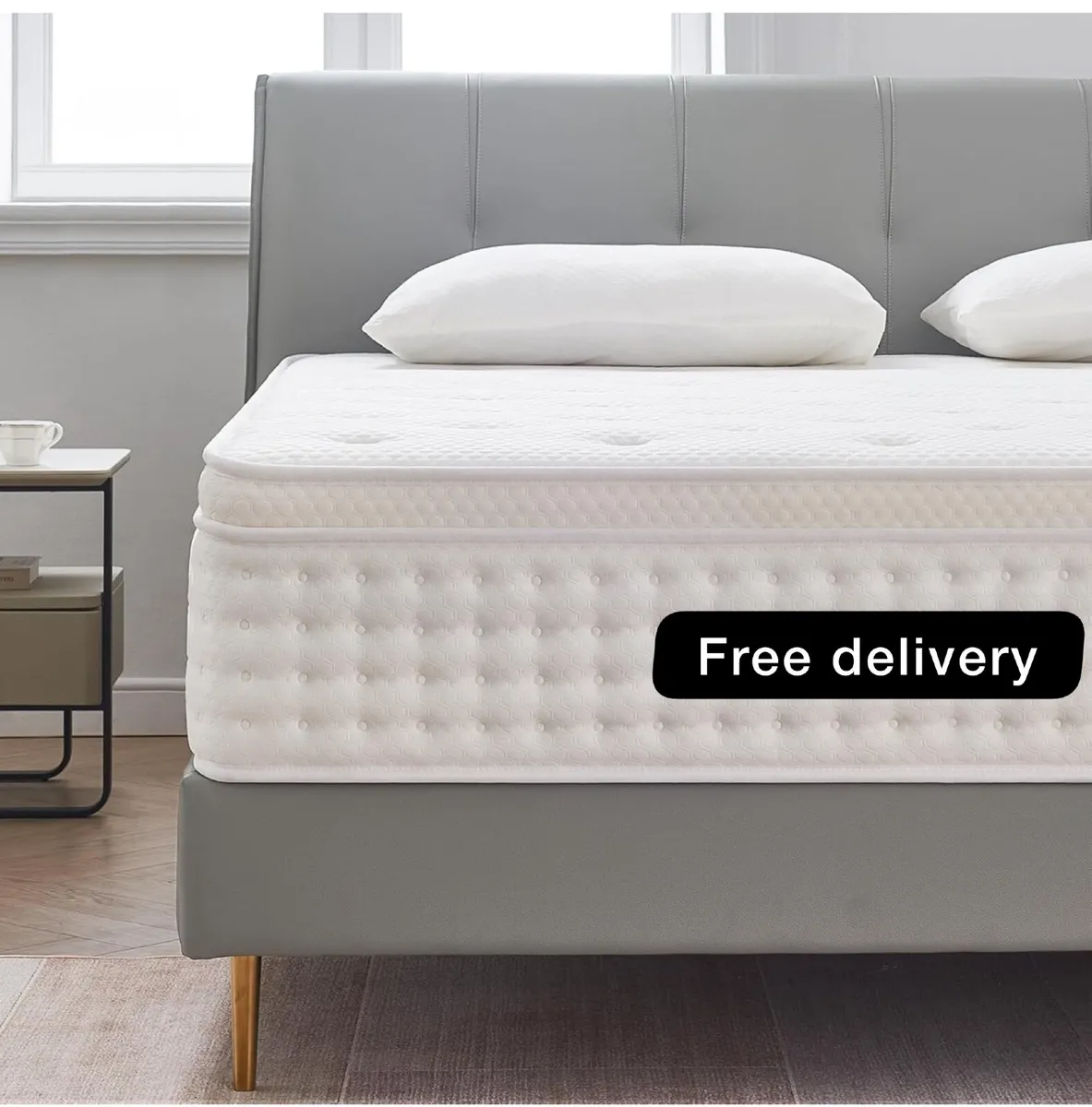 Single Mattress,10.2 Inch Hybrid Memory Foam and I - Image 1
