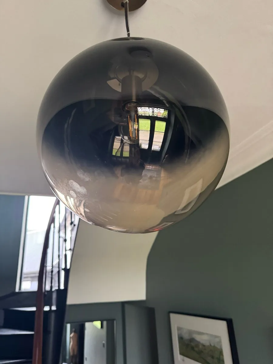 Globe ceiling light fitting - Image 1