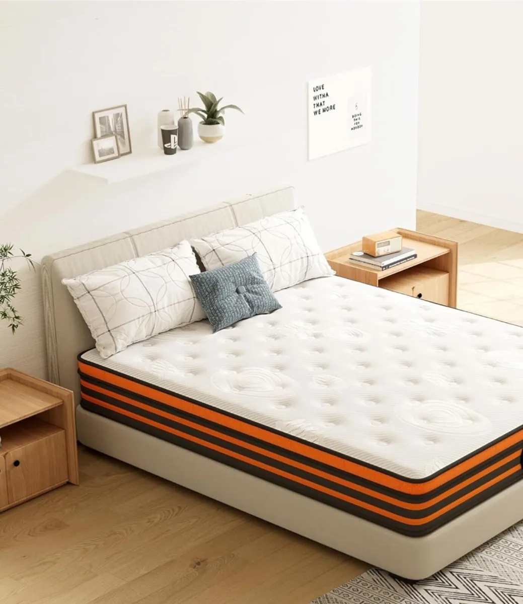 5FT King Mattress,10 Inch 9 Zone Orthopedic Mattre - Image 3