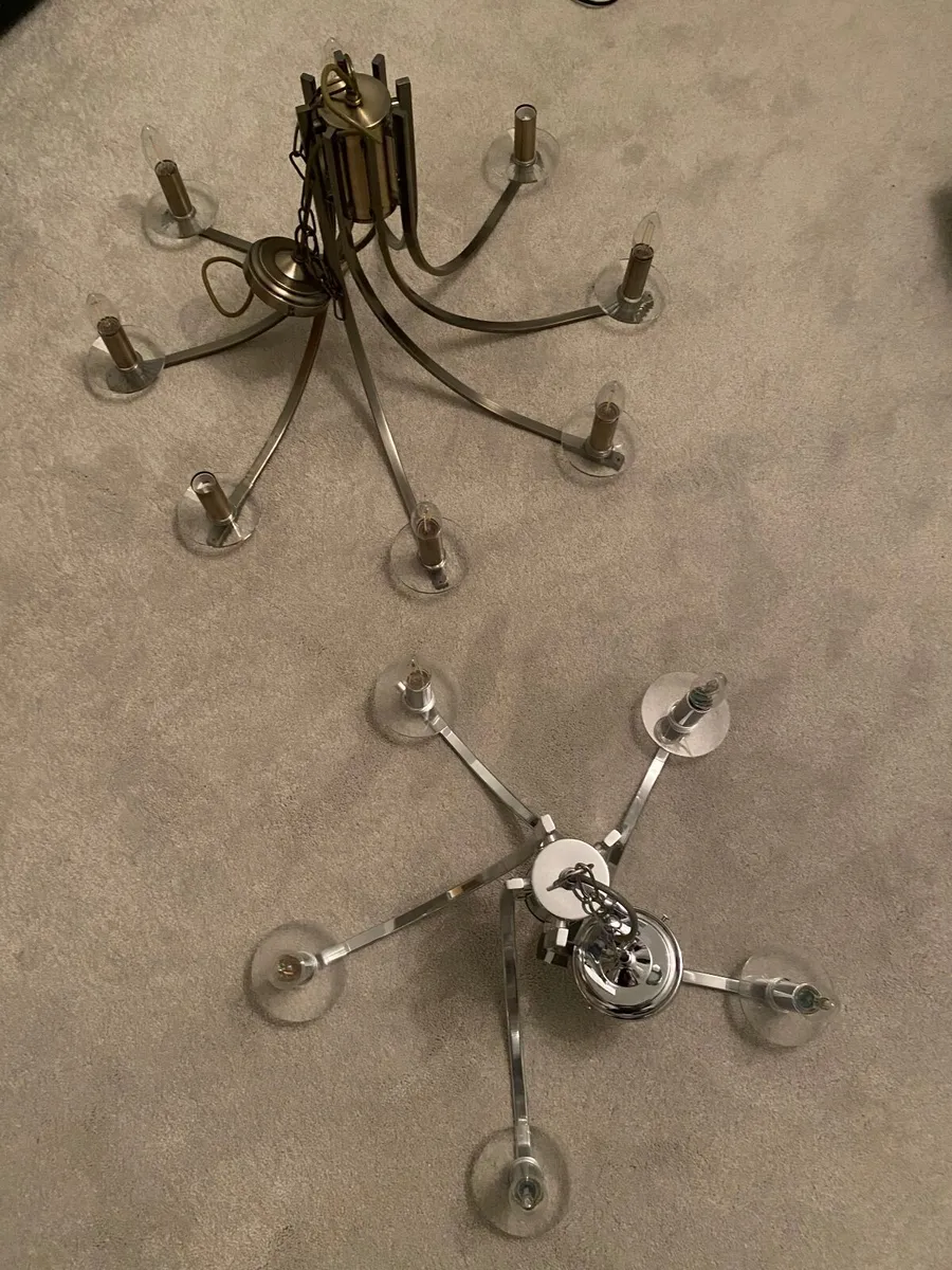 2 x chandeliers - Image 2