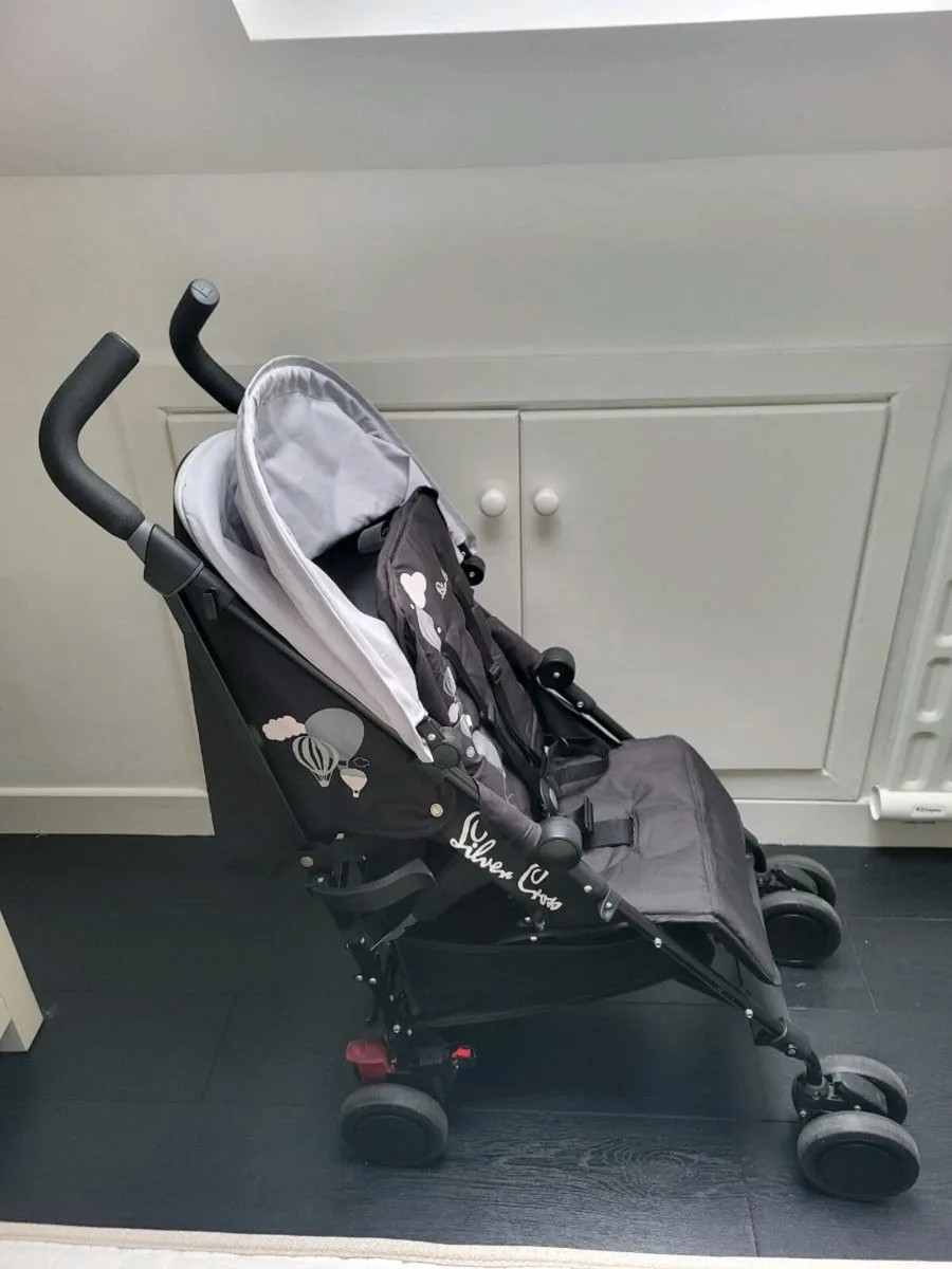 Silver Cross Pop Stroller Black - Image 1