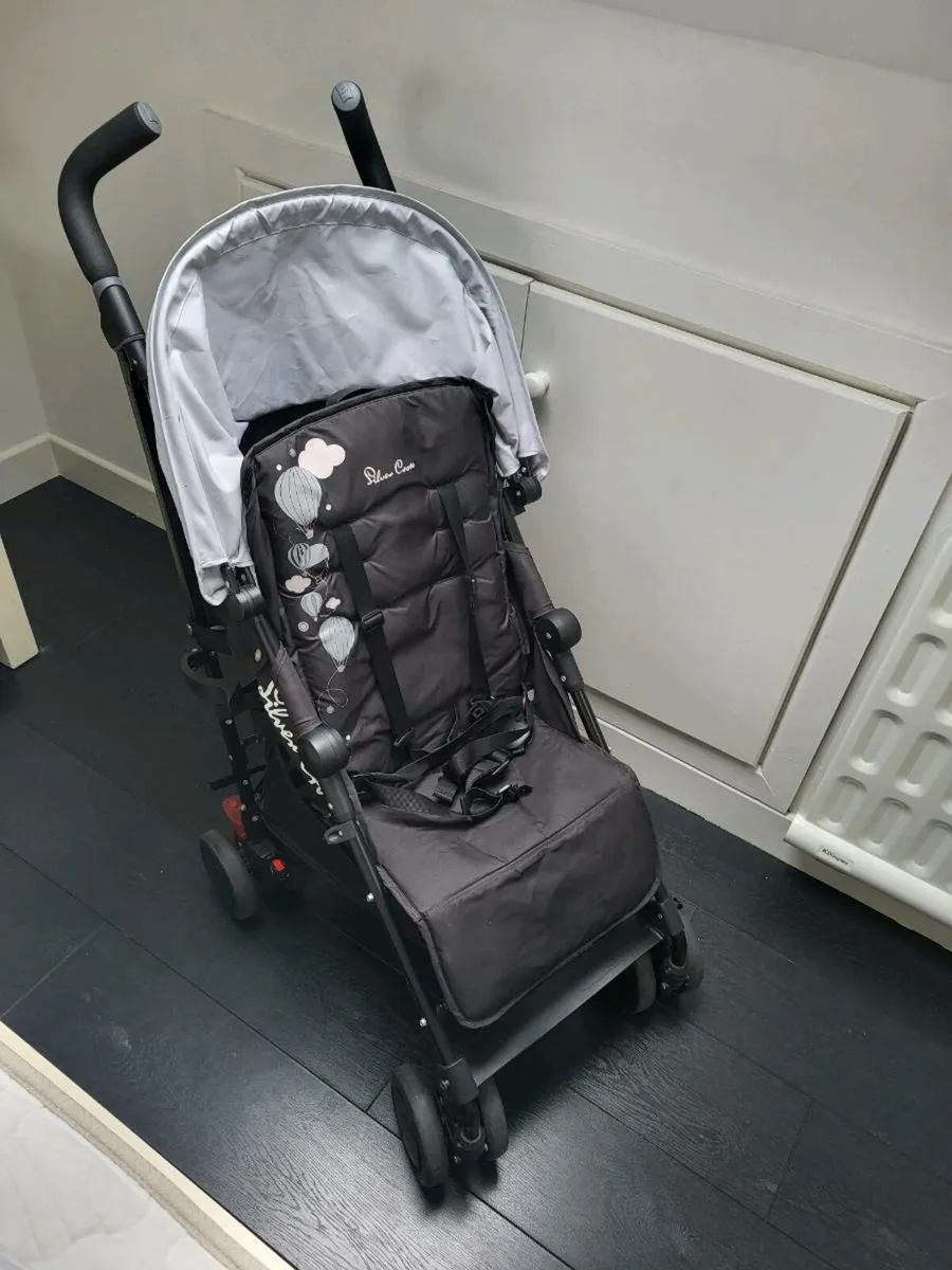 Silver Cross Pop Stroller Black - Image 3