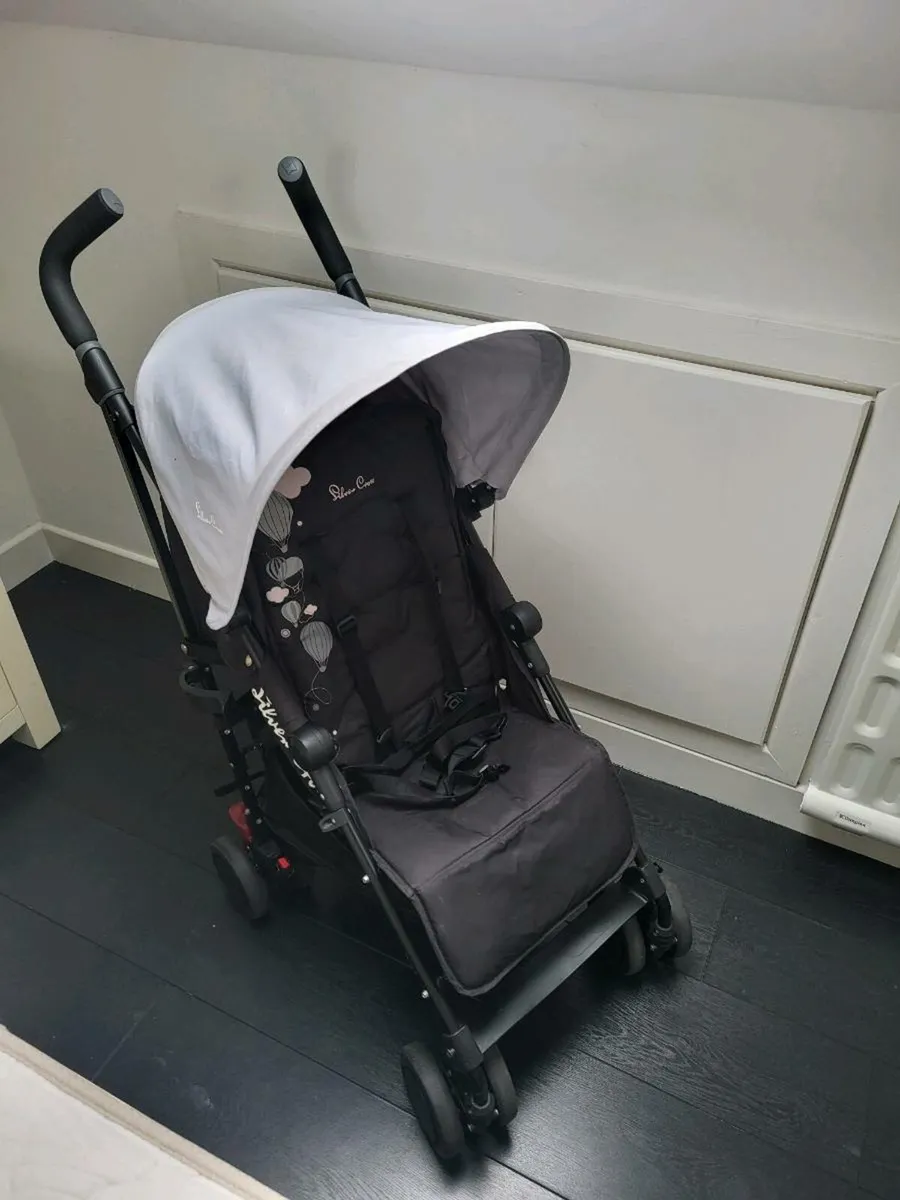 Silver Cross Pop Stroller Black - Image 4