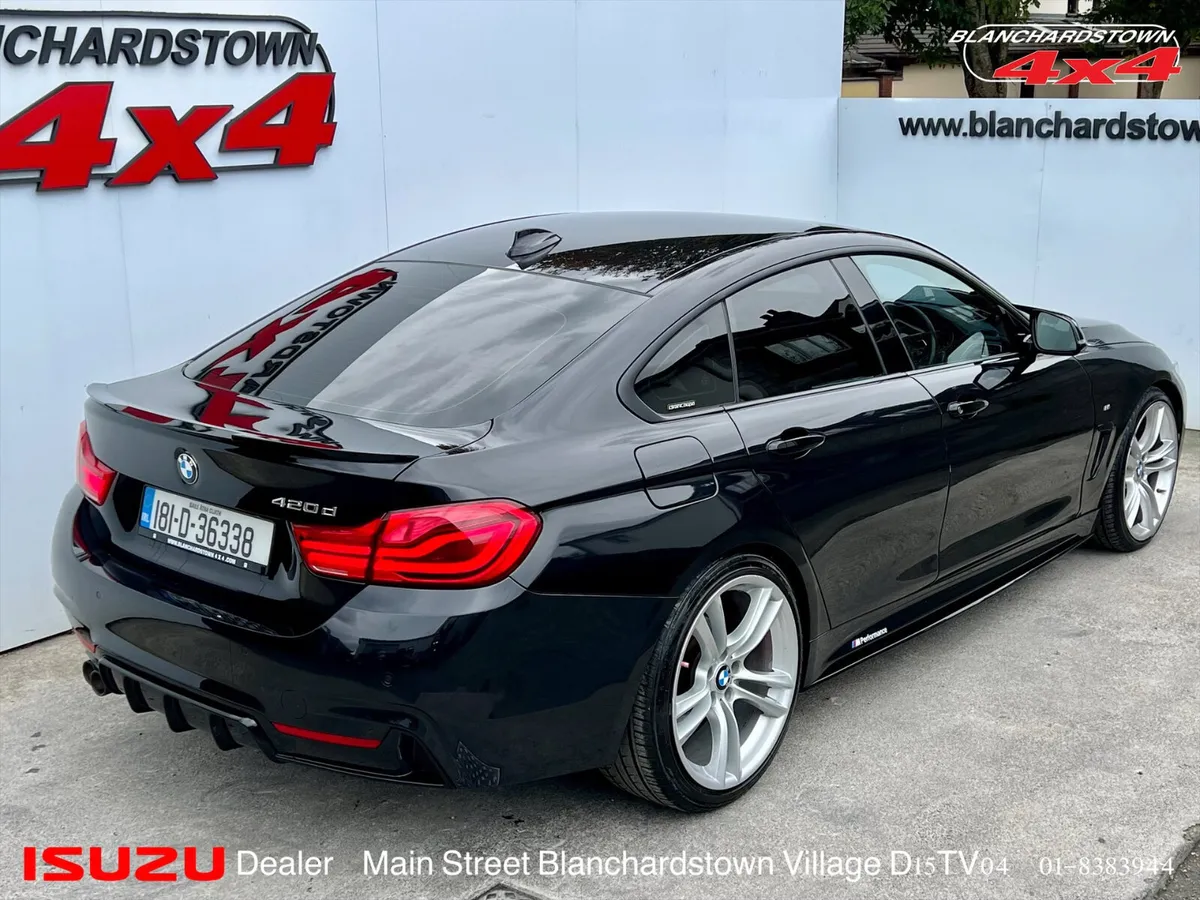 BMW 420d MSPORT SAPPHIRE BLACK STUNNING - Image 2