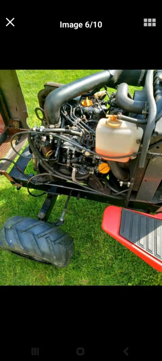 Yanmar diesel garden tractor - Image 4