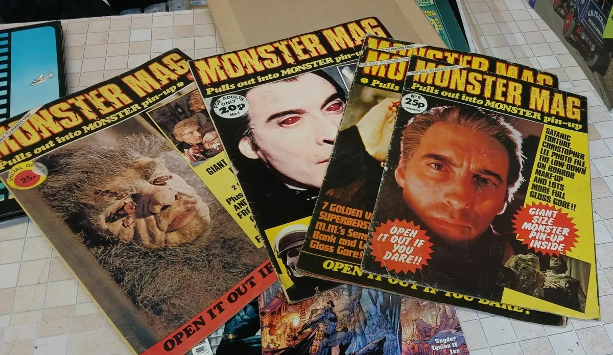 Horror Magazine Book Collection - Image 1