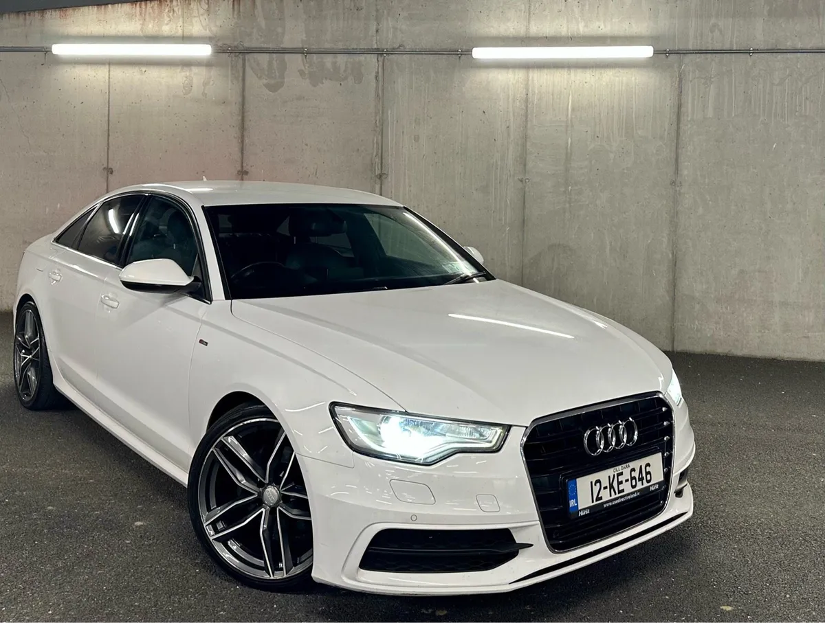 €5950 2012 Audi A6 White Sline 2.0 TDi - Image 1