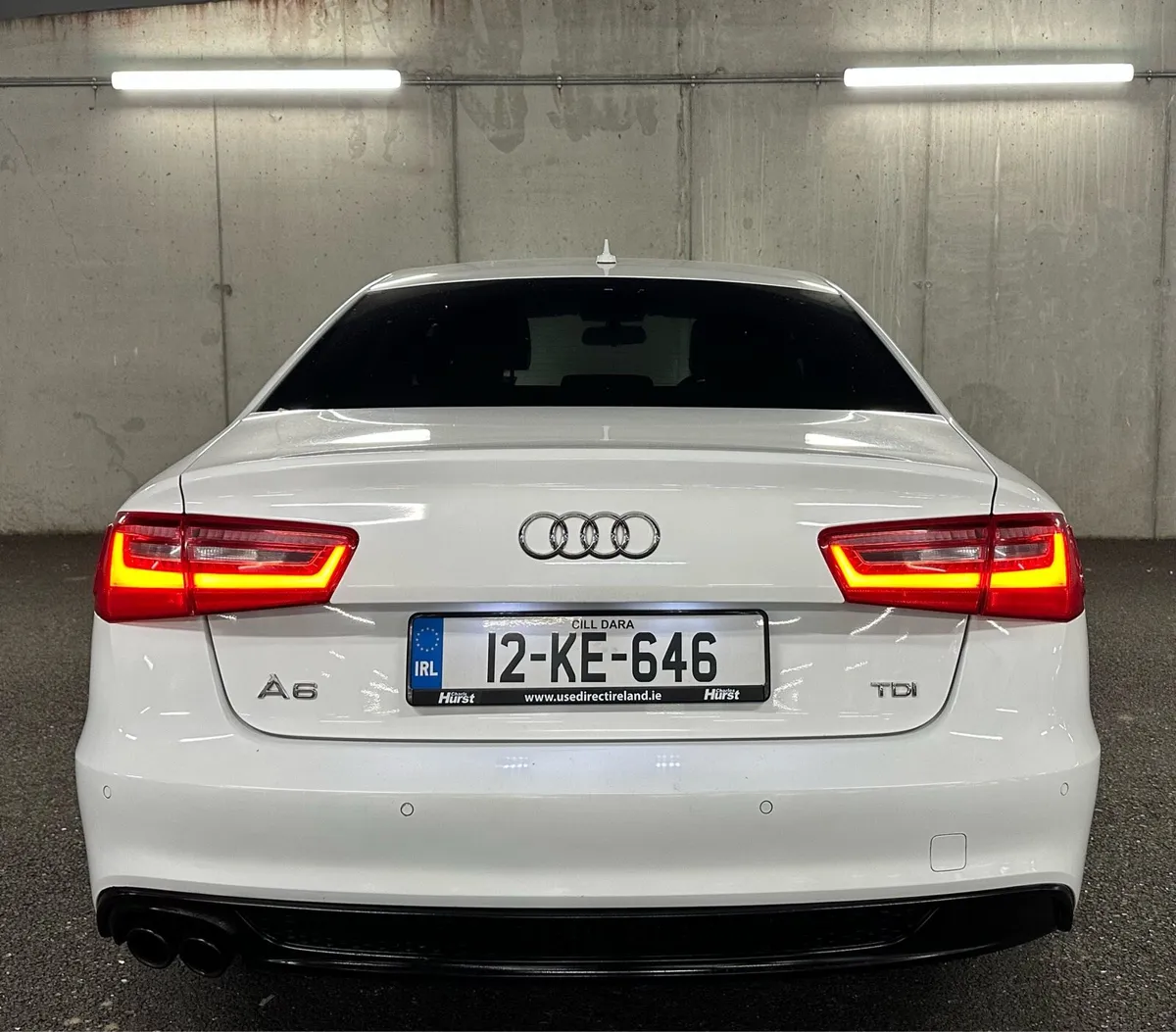 €5950 2012 Audi A6 White Sline 2.0 TDi - Image 3