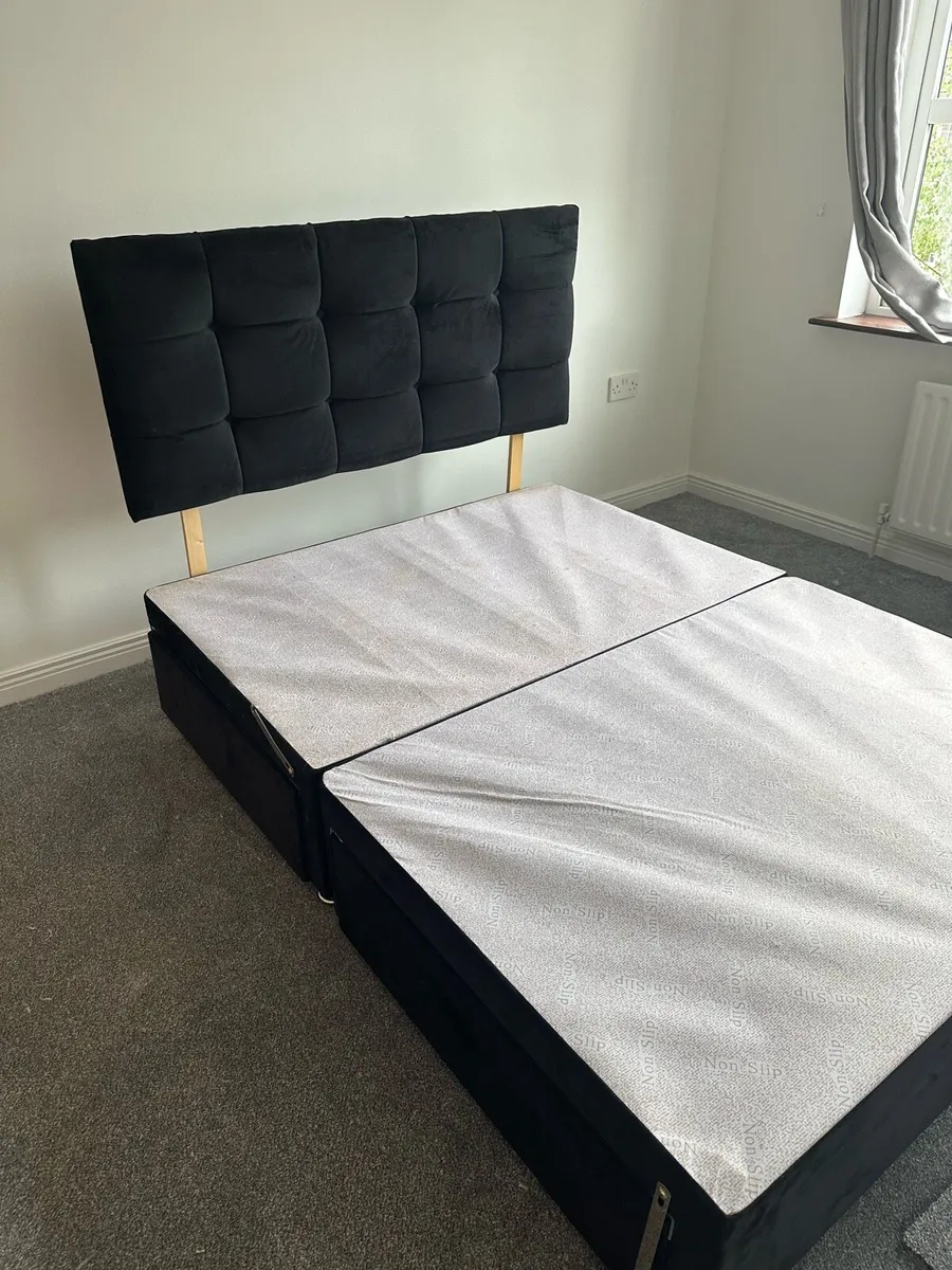 Double Bed with Mattress - Image 1
