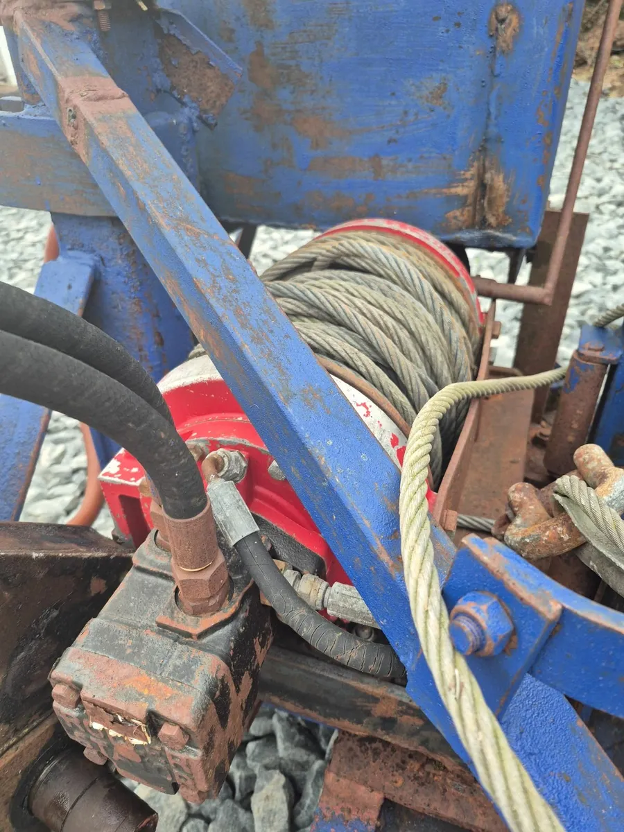 Tractor/ telehandlerwinch hydraulic,  forest /tree - Image 3