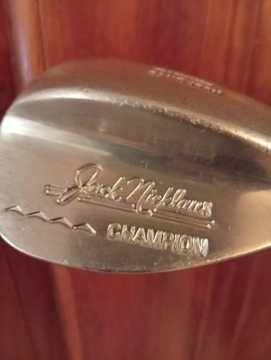 Jack Nicklaus Slazenger SAND  IRON 1973 - Image 3