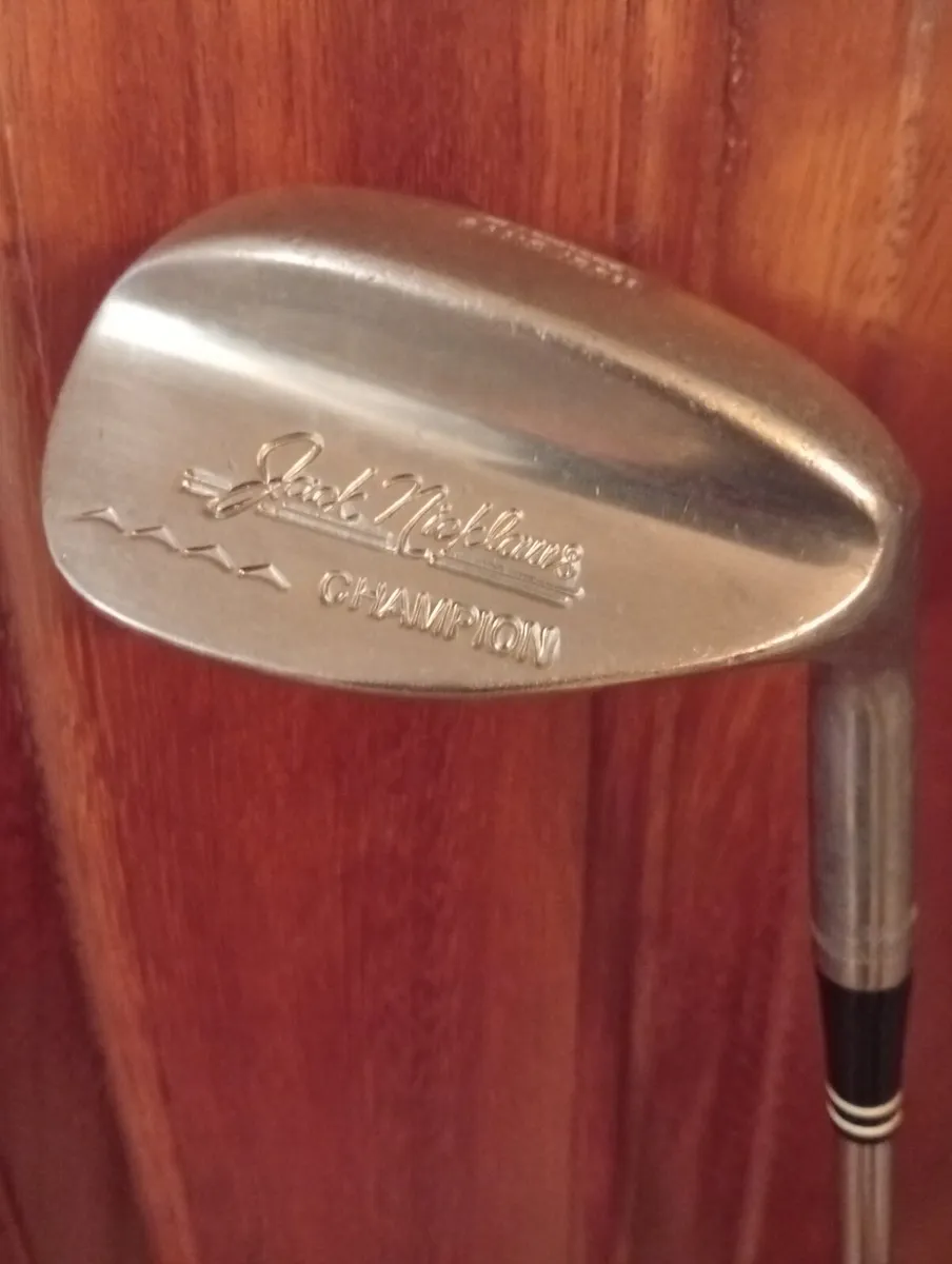 Jack Nicklaus Slazenger SAND  IRON 1973 - Image 4